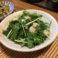 クッタロさん's cooksnap of when they made 水菜だけのナムル風サラダ♪.