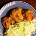 mitsupen's cooksnap of when they made 茄子のベーコンチーズ挟みフライ♪♪.