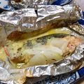 nabeo_mio_'s cooksnap of when they made 鮭の味噌マヨホイル焼き♪.