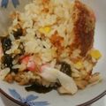 ちこちこた's cooksnap of when they made オホーツクとワカメで簡単に　磯の香ごはん.