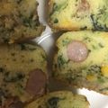 ma___111's cooksnap of when they made ★ほうれん草とウィンナーの蒸しパン★.