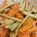 eikosansan's cooksnap of when they made [砂糖不使用]フライパンできんぴらごぼう.