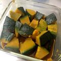 nyoko3's cooksnap of when they made レンジ&めんつゆで簡単！カボチャの煮物.