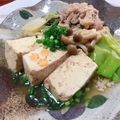 natu38's cooksnap of when they made 簡単！肉豆腐★.