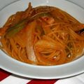 きっかママ's cooksnap of when they made 懐かしい味♪スパゲティナポリタン.