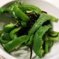 空ちっく's cooksnap of when they made ピーマンと塩コンブの和えもの.