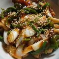 ロミみ's cooksnap of when they made ☆簡単☆鶏肉と野菜の黒酢あん??.