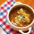 おうちゃん母さん's cooksnap of when they made ＊ごぼうと玉葱のふんわり卵スープ＊.