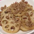 ニナw's cooksnap of when they made レンコンと挽肉の炒め煮.