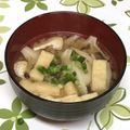 ChunChun☆≡'s cooksnap of when they made 冷凍餃子でお味噌汁♪.