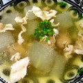 まゆぽん707's cooksnap of when they made 冬瓜と豚肉の中華風スープ.