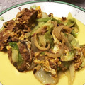 ゆり＊ぽん's cooksnap of when they made 鯖味噌煮缶とキャベツ炒めの卵とじ.