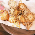 ゆゆ★米粉好き's cooksnap of when they made シャキ旨！フライド蓮根＊れんこん素揚げ.