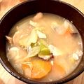 のりまきさんち。's cooksnap of when they made ♡たべやすい石狩汁♡.