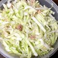 もも80's cooksnap of when they made ツナとキャベツのシンプルサラダ.