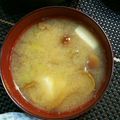 M130018's cooksnap of when they made 豆腐となめこのお味噌汁.