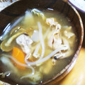しゅんしゅっ's cooksnap of when they made 我が家の豚汁＊根菜たっぷり。炒めて旨味を.