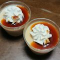 おにぎり99's cooksnap of when they made レンジで簡単♪ほうじ茶プリンの黒蜜がけ.