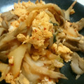 ☆shizu's cooksnap of when they made 超簡単☆キムチ×卵×舞茸炒め.