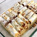 ともとも０３０３'s cooksnap of when they made 牛肉春巻きの柚子胡椒クリーム焼き.