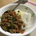 羊めぇめぇ's cooksnap of when they made ササッと簡単！ルー無しの絶品ドライカレー.