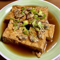chi−ちゃん's cooksnap of when they made 麺つゆで簡単＊厚揚げのあさりあんかけ.
