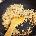 男の子4人のママもっち's cooksnap of when they made 失敗しない鶏そぼろ.
