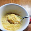 にゃーにゃーにゃお's cooksnap of when they made 離乳食＊バナナとカボチャのオートミール.