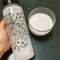 kotorinpi's cooksnap of when they made ブルーベリーのヨーグルトドリンク♪.