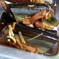 ハニエル★'s cooksnap of when they made 圧力鍋で♪骨まで柔らか秋刀魚の梅煮.