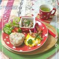 sakuraロゼット's cooksnap of when they made ほうれん草入りチーズスクランブルエッグ.