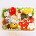 ♡女神キッチン♡'s cooksnap of when they made 簡単 キャラ弁 おかず 金魚ウィンナー.