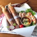 だわりえ's cooksnap of when they made 運動会＊キャンディスティックおにぎり.