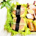 ☆のんのんの～ん☆'s cooksnap of when they made ひな祭りに♪スパム風ソーセージおにぎり.