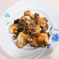 ✩あやいろmama✩'s cooksnap of when they made 厚揚げとピーマンの豚ひき肉炒め.