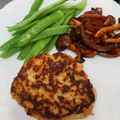 森林浴子's cooksnap of when they made 簡単かさ増し～豆腐入りの味噌ハンバーグ.