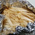 はるいろいちご's cooksnap of when they made えのきだけのバター醤油ホイル焼き.