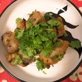 g0g0ka0r1's cooksnap of when they made 我が家のパクチーチキン♪.