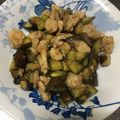 みりちゃん♪'s cooksnap of when they made 茄子と鶏もも肉の豆板醤炒め.