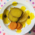 チェックのミニくま's cooksnap of when they made ◐●さつま芋と人参と玉ねぎの煮物●◑.