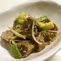 蒼の雫sp's cooksnap of when they made かつおとアボカドのポン酢でポンポキ☆.