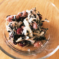 sugerpink's cooksnap of when they made 大根とひじきの梅マヨサラダ 金ごま風味.