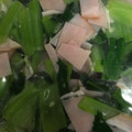 maa♩'s cooksnap of when they made 小松菜とハムの生姜酢和え物♪簡単冷え性に.