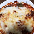 藍ボール's cooksnap of when they made なすとミートソースで簡単なすグラタン.