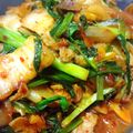ﾊﾞﾀﾞｷﾞﾆ's cooksnap of when they made すご〜く簡単。豚キムチ♩.