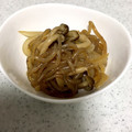 kamiha26's cooksnap of when they made しらたきと玉ねぎとしめじのきんぴら.