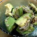 北斗7's cooksnap of when they made アボカドしらす和え.