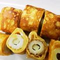 torisantom's cooksnap of when they made チーズちくわで簡単★おつまみ卵焼き♪.