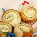 きむま's cooksnap of when they made 梅しそチーズのちくわくるくる.
