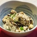 pinkey324's cooksnap of when they made 時短☆生オクラ☆塩昆布☆鰹節白和え.